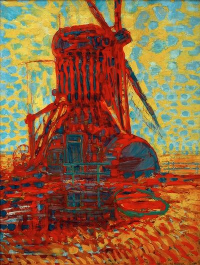 Mill in Sunlight by Piet Mondrian